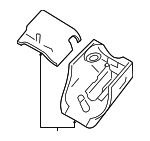 8A5Z3530AC - Steering: Column Cover for Lincoln: MKS Image