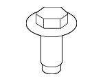 LR009266 - Cooling System: Fan Assembly Screw for Land-Rover Image