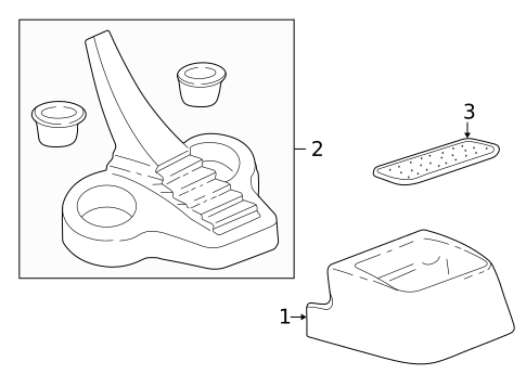 Center Console for 2002 Ford Explorer Sport Trac #2