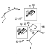 68038787AA - : Filter To Canister Hose for Mopar Image
