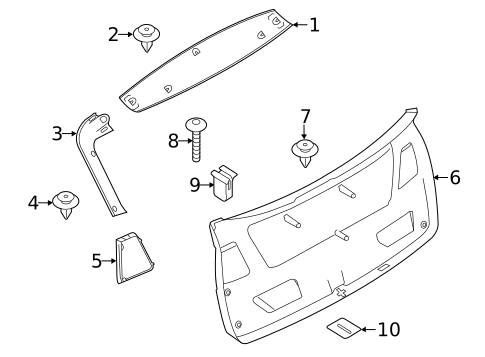 Interior Trim for 2016 BMW X3 #0