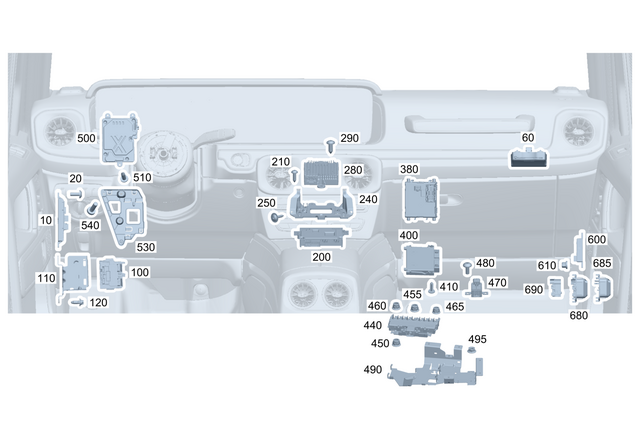 4659006300 - : Control Unit for Mercedes-Benz Image