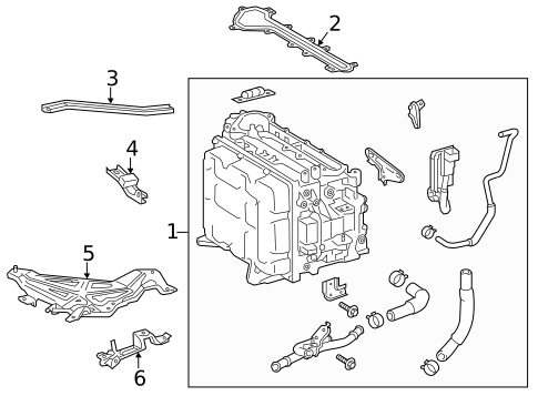 Electrical Components for 2013 Toyota Highlander #1