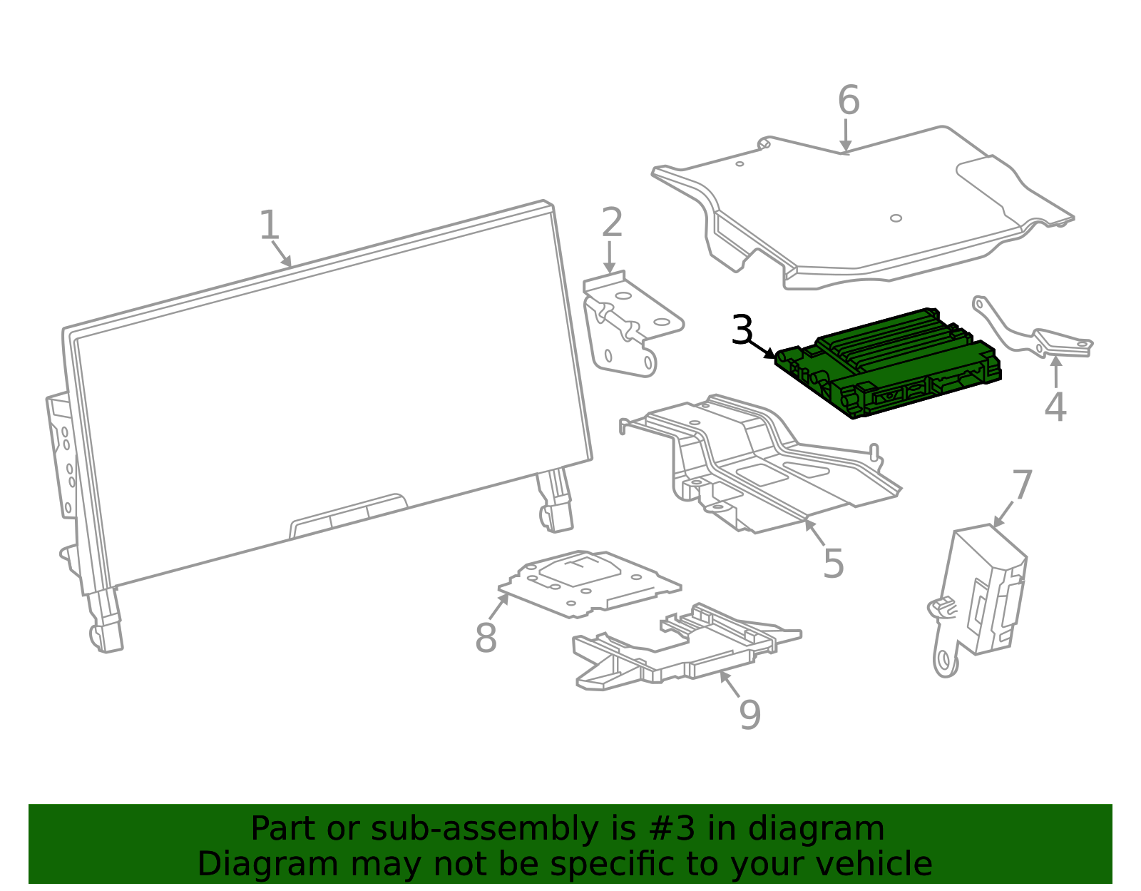 2023-2025 Toyota bZ4X Radio Amplifier 86280-42080 | Toyota Parts