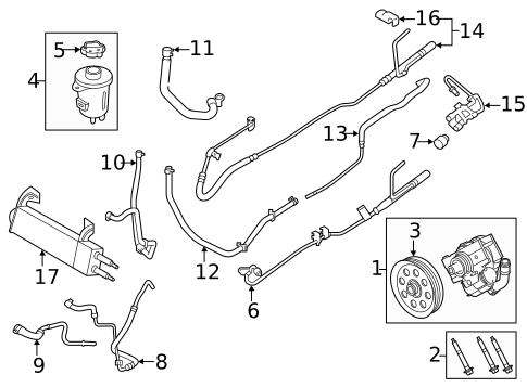 Pump & Hoses for 2022 Ford F-350 Super Duty #0