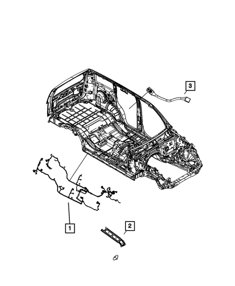 Wiring-Body and Accessories for 2009 Jeep Liberty #0