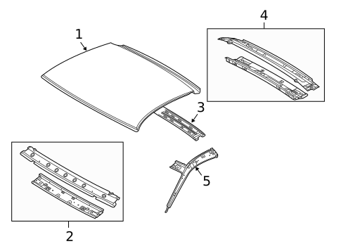Roof & Components for 2005 Nissan 350Z #0