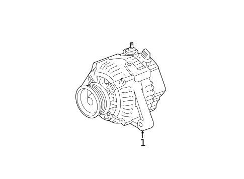 Alternator for 2009 Toyota Avalon #1