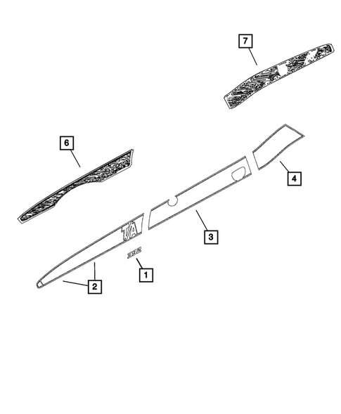 Decals and Tape strips for 2022 Dodge Challenger #2