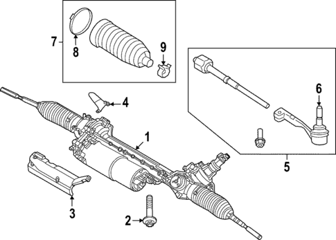 Steering Gear & Linkage for 2024 BMW M440i Gran Coupe #0