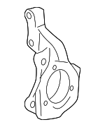 19303855 - Suspension: Knuckle for Buick: LeSabre, Lucerne, Park Avenue | Cadillac: DeVille, DTS, Seville | Oldsmobile: Aurora | Pontiac: Bonneville Image