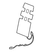 81124T3RA41 - Body: Seat Back Heater for Acura Image