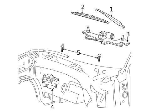 Wiper & Washer Components for 2006 Lincoln Mark LT #0