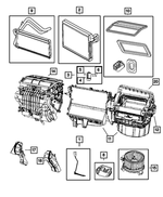 68020273AA - Air Conditioners and Heaters: Expansion Valve Mounting Screw for Chrysler: Aspen | Dodge: Caliber, Durango | Jeep: Compass, Patriot Image