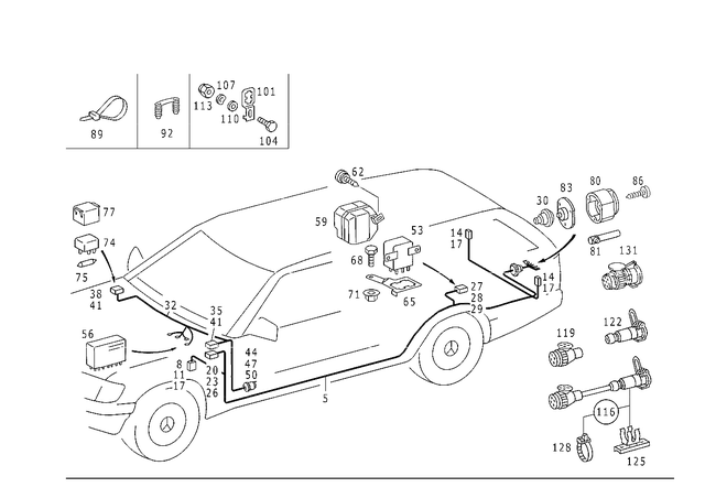 135458928 - Trailer Coupling: Adapter for Mercedes-Benz Image image