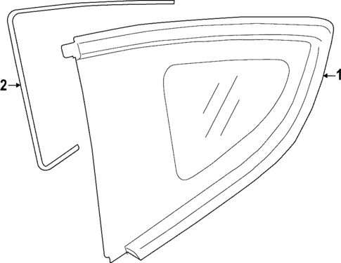 Glass & Hardware for 2025 Toyota GR86 #0