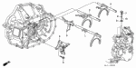 24201RAS000 - Transmission - Manual: FORK, GEARSHIFT (5-6) for Acura Image