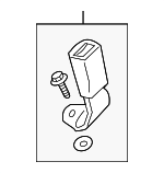 4823TM8A00ZB - Electrical: Buckle End for Honda: Insight Image