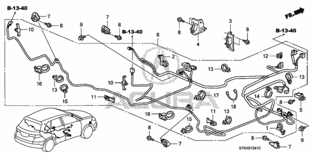 SRS Unit (2) for 2012 Acura RDX #0