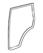 CFE500610 - : 1994-2004 Land Rover Discovery - Door Weather-Strip for Land Rover: Discovery Image