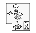 26449AL03A - Body: Master Cylinder Assembly for Subaru: Ascent, Impreza, Legacy, Outback Image