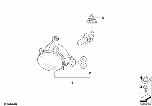 Fog Lights for 2010 BMW X5 3.0si #0
