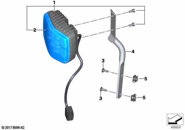 6327651212 - Lights: Binding Head Screw - M5X16-A2-80 for BMW-Motorrad Image image