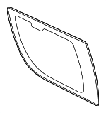 5364369 - : SIDE WINDOW for Saab: 9-5 Image