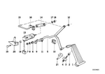 35411154936 - Pedals: Accelerator Pedal Assy for BMW Image
