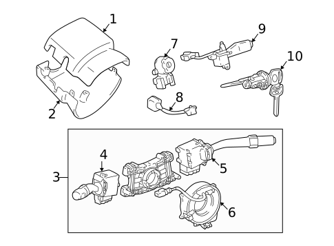 Ignition Lock for 1999 Toyota Tacoma | Modern Toyota Parts