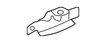 32413S87A00 - Electrical: Battery Tray Bracket for Honda Image
