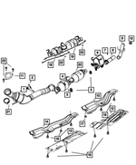 52121859AC - Exhaust: Exhaust Clamp for Mopar Image