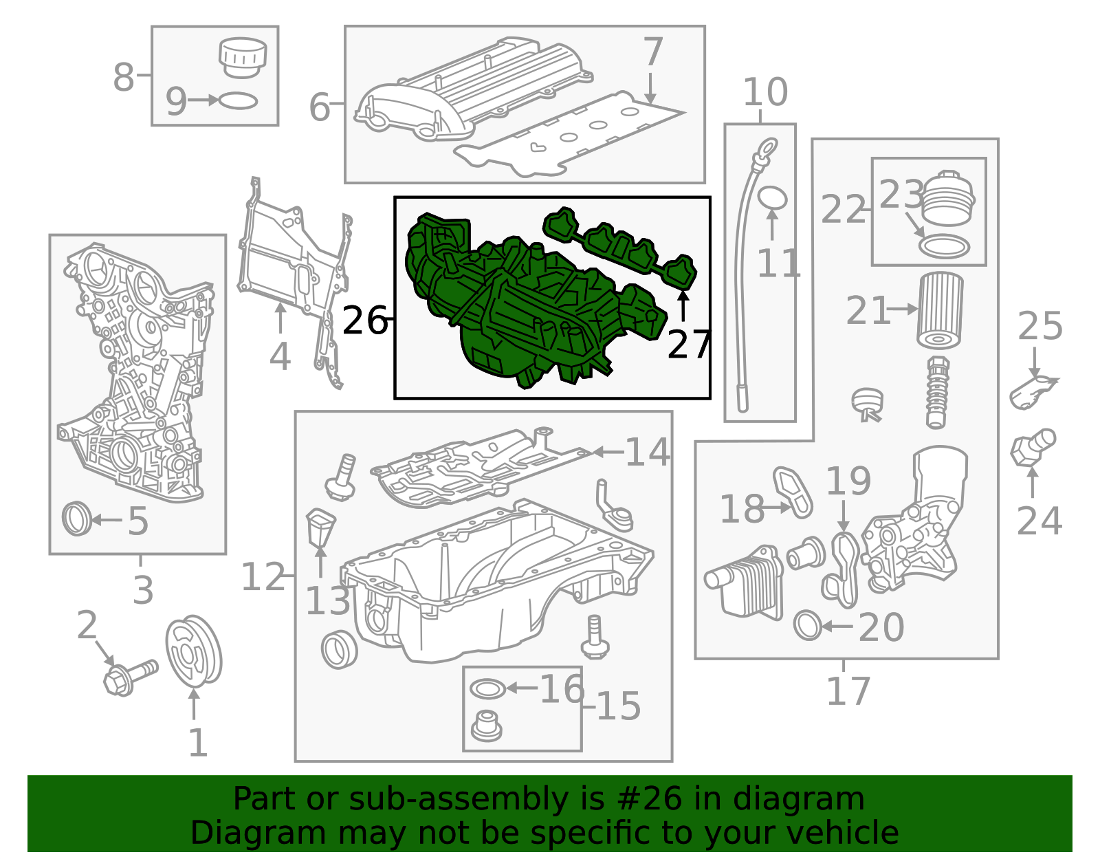 2011-2021 GM Intake Manifold 28289977 | QuirkParts