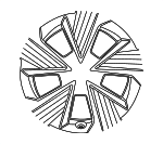 4261146050 - : Wheel, Alloy for Lexus: RZ300e, RZ450e Image