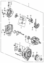31109PD2014 - : Frame Assembly, Drive End for Honda Image