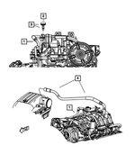 68061029AA - 5.7L Gas; Engine: Crankcase Vent Valve for Mopar Image