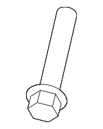31106885777 - Suspension: Lever Bolt for BMW Image