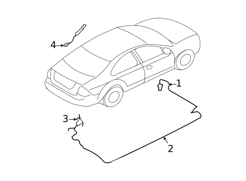Antenna & Radio for 2006 Ford Fusion #0