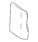 71846AE020B0 - Body: Seat Back Panel Cap for Toyota: Sienna Image
