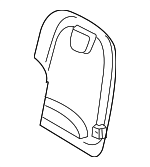 71881AE040B0 - Body: Seat Back Panel for Toyota: Sienna Image