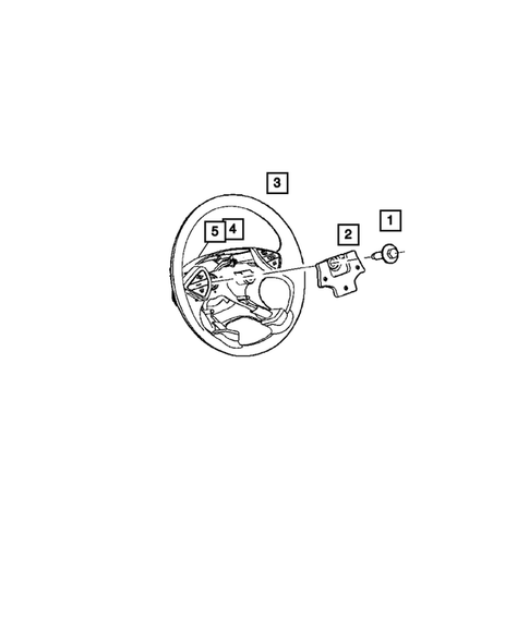 Steering Wheel for 2006 Chrysler Pacifica #0