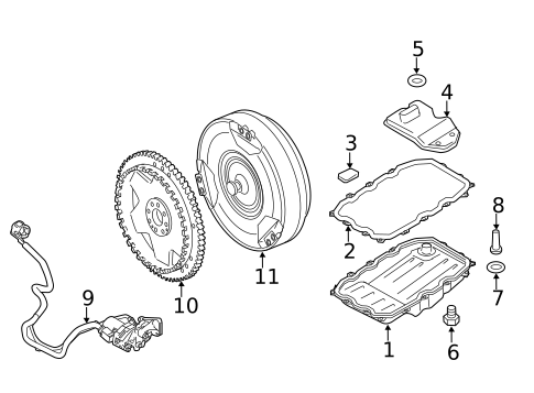 Transaxle Parts for 2018 Porsche Cayenne #0