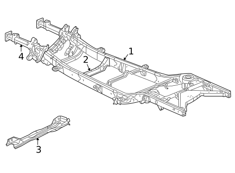 Frame & Components for 2008 Mitsubishi Raider #0