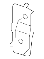 38101T2AA00 - Electrical: High Note Horn Bracket for Honda: Accord Image