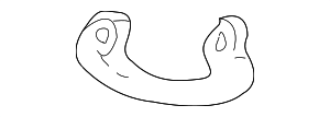 2F1Z5431406AAB - Body: Interior Grab Bar for Ford Image