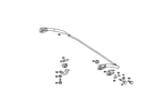 1073201611 - Springs and Suspension: Torsion Bar for Mercedes-Benz: 380SL, 450SL, 450SLC, 560SL Image
