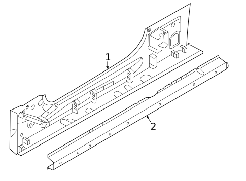 Rocker Panel for 2021 BMW 840i Gran Coupe #0