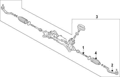 Steering Gear & Linkage for 2022 Mitsubishi Outlander #1