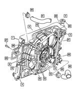 6503193 - Cooling: Hex Head Screw And Washer for Mopar Image