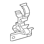 64536806376 - HVAC: Evaporator Tube Bracket for BMW: 230i, 230i xDrive, 430i Gran Coupe, 430i xDrive Gran Coupe, M2, M240i, M240i xDrive, M440i Gran Coupe, M440i xDrive Gran Coupe, Z4 Image